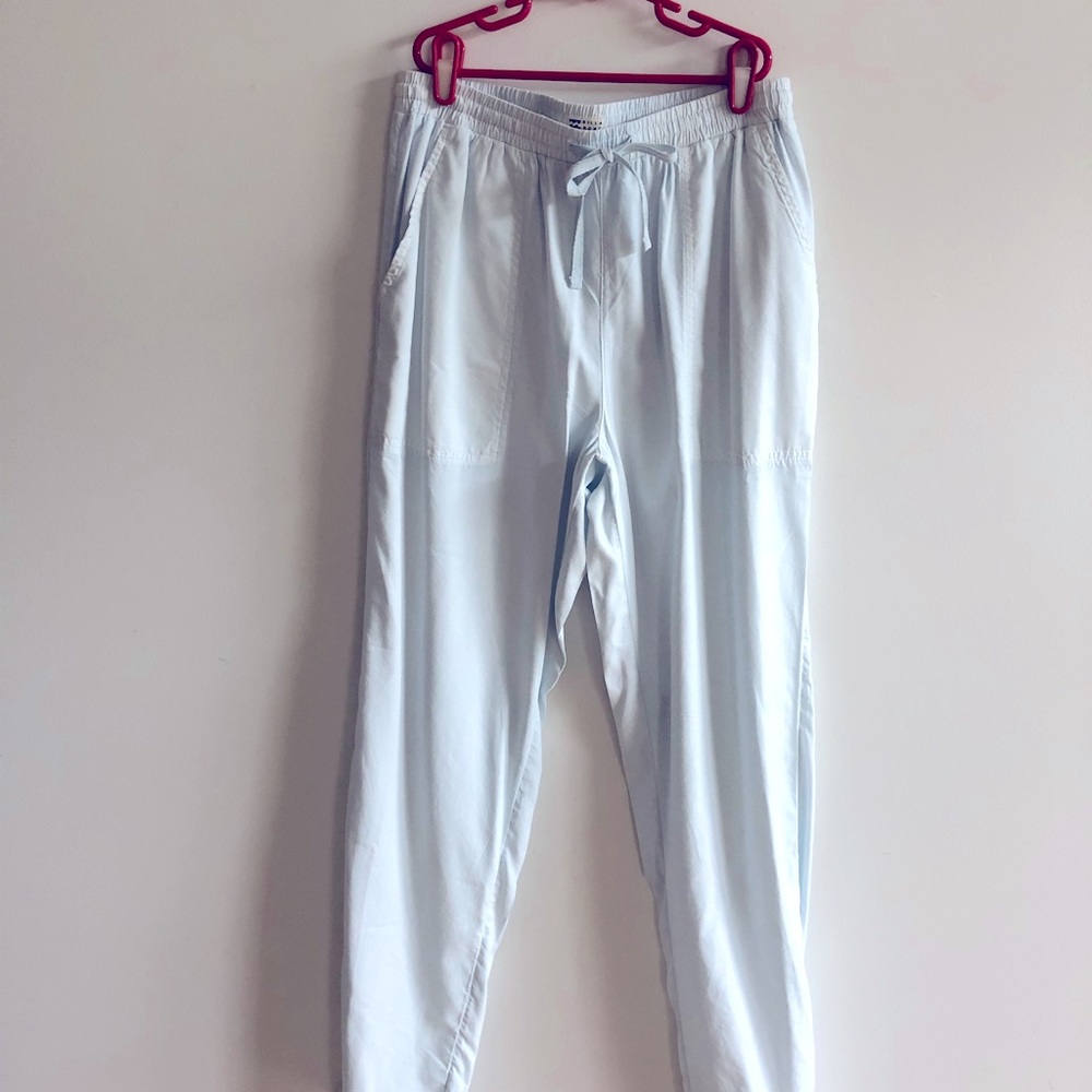Billabong pants in cool summer blue